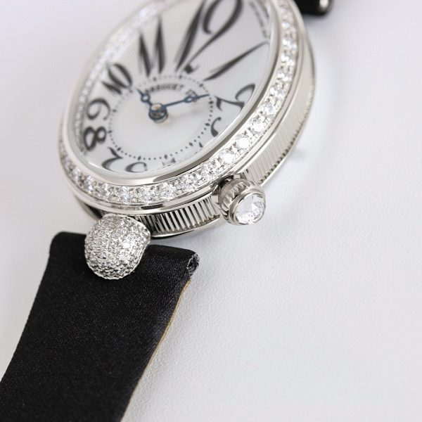 Breguet Reine de Naples White Mother-of-Pearl Crystal-Set Edition ref. 8928BB/5W/944/DD0D3L