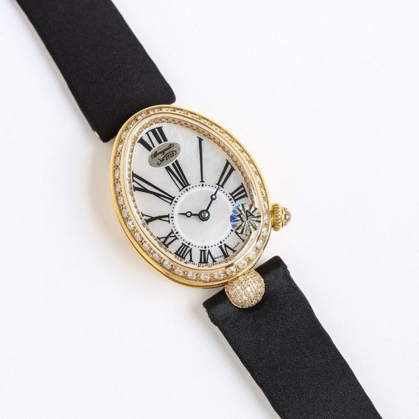 Breguet Reine de Naples Mother-of-Pearl Crystal-Set Rose Gold ref. 8928BR/51/944 DD0D