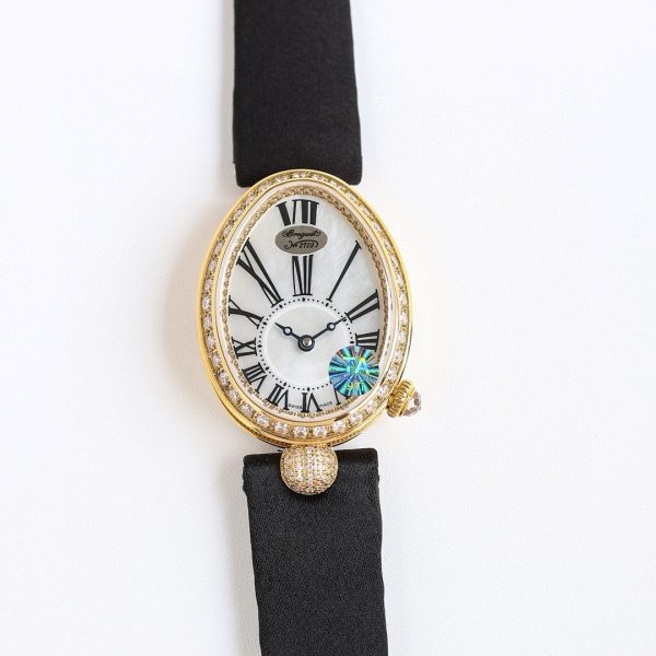 Breguet Reine de Naples Mother-of-Pearl Crystal-Set Rose Gold ref. 8928BR/51/944 DD0D