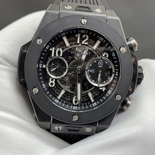 Hublot Big Bang Unico Classic Fusion Chronograph Skeleton Black Dial ref. 411.NM.1170.RX