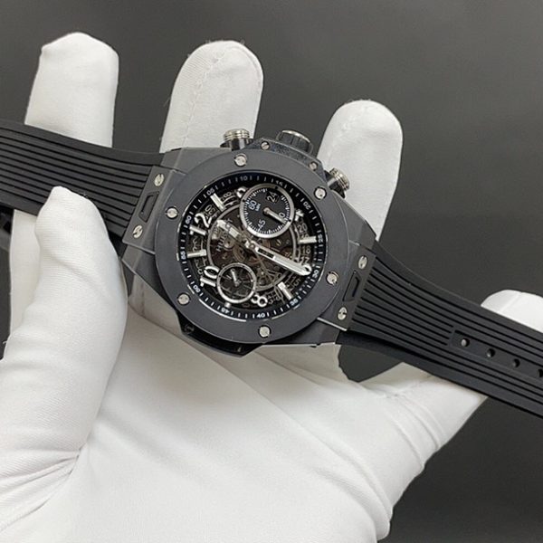 Hublot Big Bang Unico Classic Fusion Chronograph Skeleton Black Dial ref. 411.NM.1170.RX