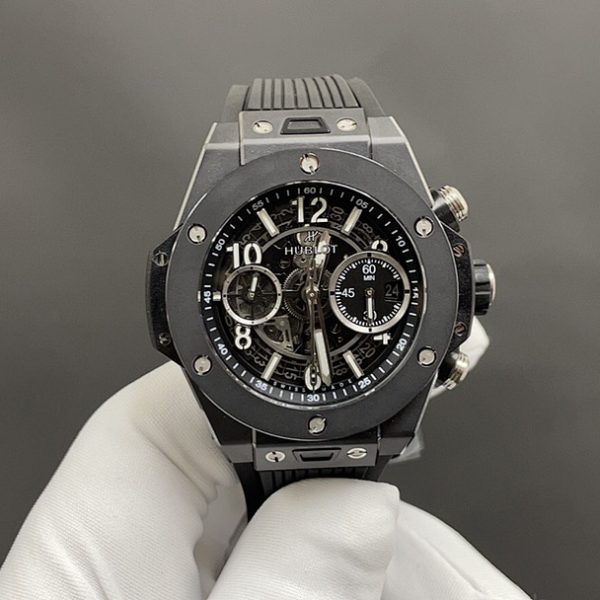 Hublot Big Bang Unico Classic Fusion Chronograph Skeleton Black Dial ref. 411.NM.1170.RX