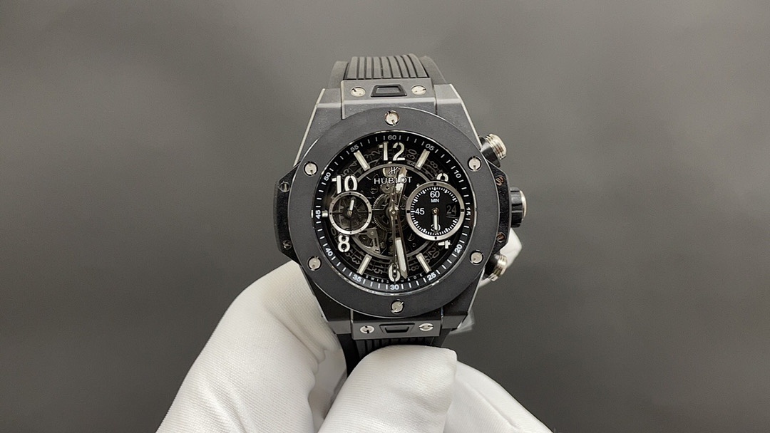 Hublot Big Bang Unico Classic Fusion Chronograph Skeleton Black Dial ref. 411.NM.1170.RX