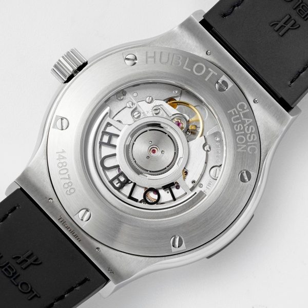 Hublot Classic Fusion Black Dial Leather Strap ref. 511.NX.1171.LR