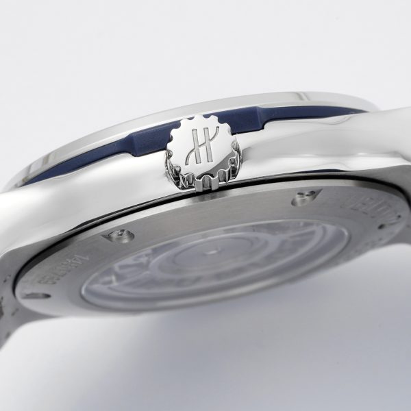 Hublot Classic Fusion Blue Sunray Dial Blue Leather Strap 511.NX.7170.LR