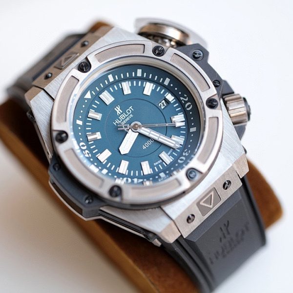 Hublot King Power Oceanographic 4000 Blue Dial Titanium ref. 731.NX.1190.RX