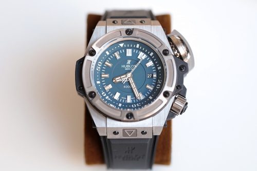 Hublot King Power Oceanographic 4000 Blue Dial Titanium ref. 731.NX.1190.RX