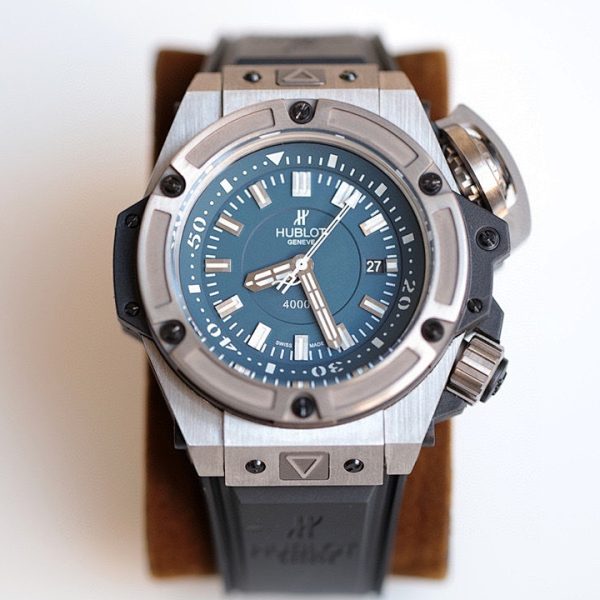 Hublot King Power Oceanographic 4000 Blue Dial Titanium ref. 731.NX.1190.RX