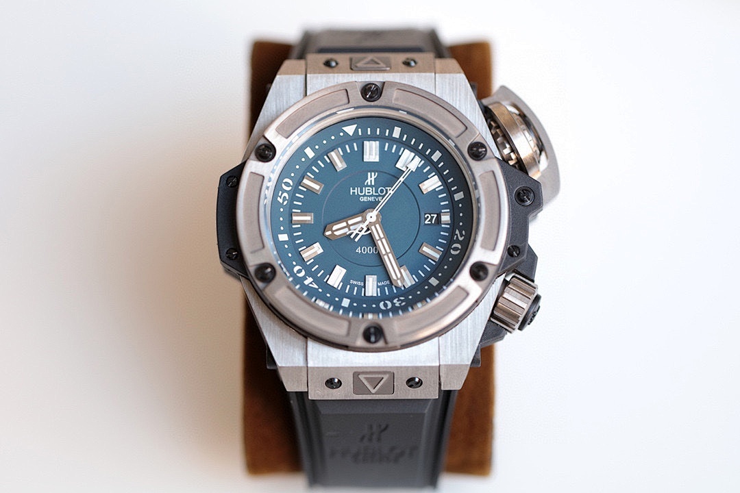 Hublot King Power Oceanographic 4000 Blue Dial Titanium ref. 731.NX.1190.RX