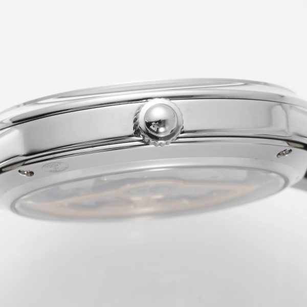 Jaeger-LeCoultre Rendez-Vous Night & Day Silver Dial Blue Alligator Strap