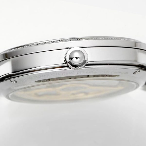 Jaeger-LeCoultre Rendez-Vous Night & Day Silver Dial Diamond Bezel