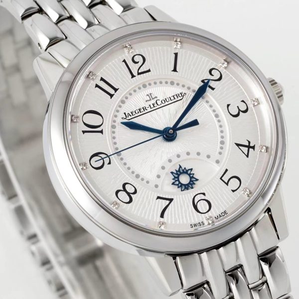 Jaeger-LeCoultre Rendez-Vous Night & Day Silver Dial Stainless Steel Bracelet