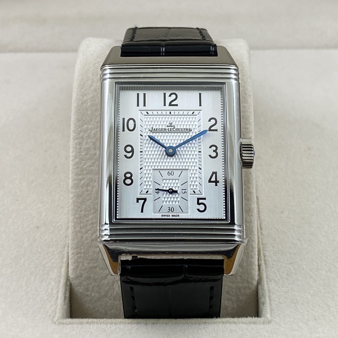 Jaeger-LeCoultre Reverso Classic Small Seconds Silver Dial Stainless Steel