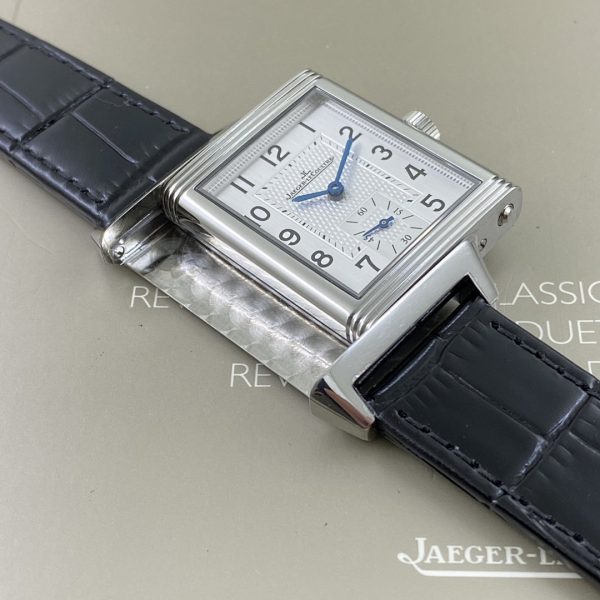 Jaeger-LeCoultre Reverso Classic Small Seconds Silver Dial Stainless Steel