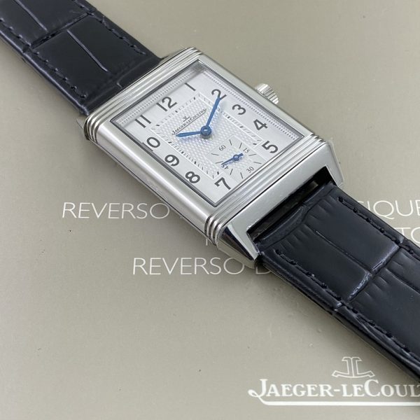 Jaeger-LeCoultre Reverso Classic Small Seconds Silver Dial Stainless Steel
