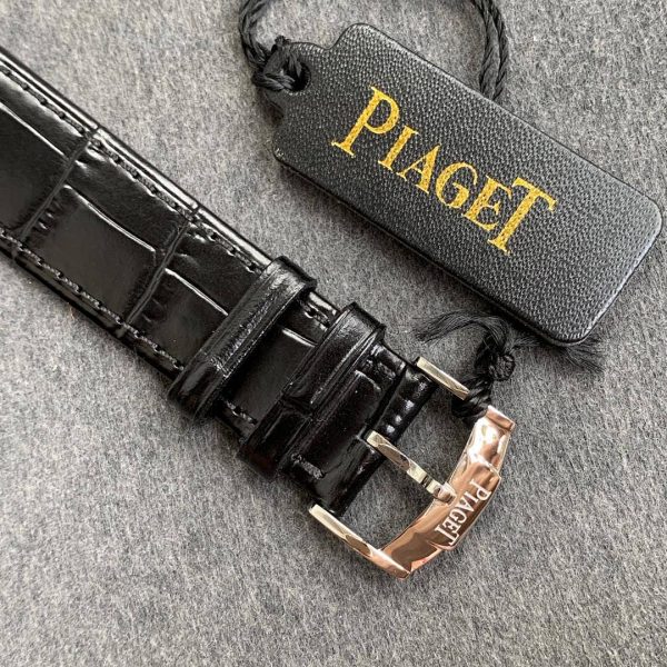 Piaget Altiplano Black Sunburst Dial Diamond Bezel