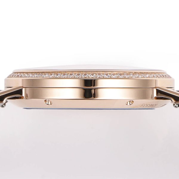 Piaget Altiplano Origin Rose Gold Silver Dial Diamond Bezel
