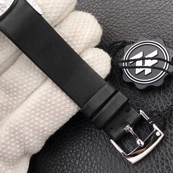 Piaget Limelight Gala Silver Dial Diamond Bezel Black Satin