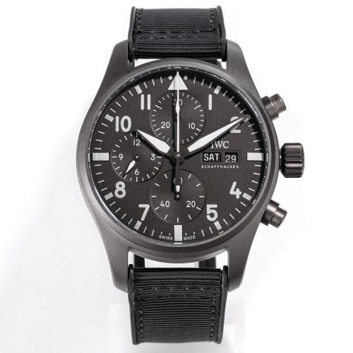 IWC Pilot’s Watch Chronograph 41 TOP GUN Black Textile Strap Edition