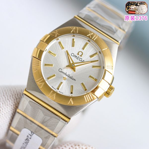 Omega Constellation Silver Dial Two-Tone ref. 131.20.28.60.02.001