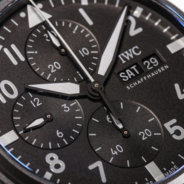 IWC Pilot’s Watch Chronograph 41 TOP GUN Black Textile Strap Edition