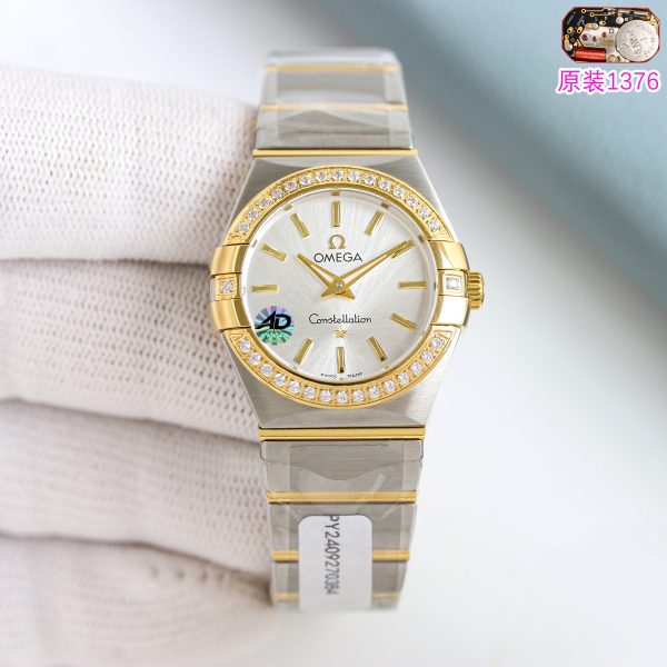Omega Constellation Silver Dial Two-Tone ref. 131.20.28.60.02.001