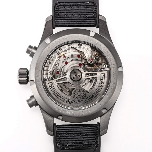 IWC Pilot’s Watch Chronograph 41 TOP GUN Black Textile Strap Edition