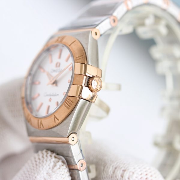 Omega Constellation Silver Dial Two-Tone ref. 123.20.27.60.02.002