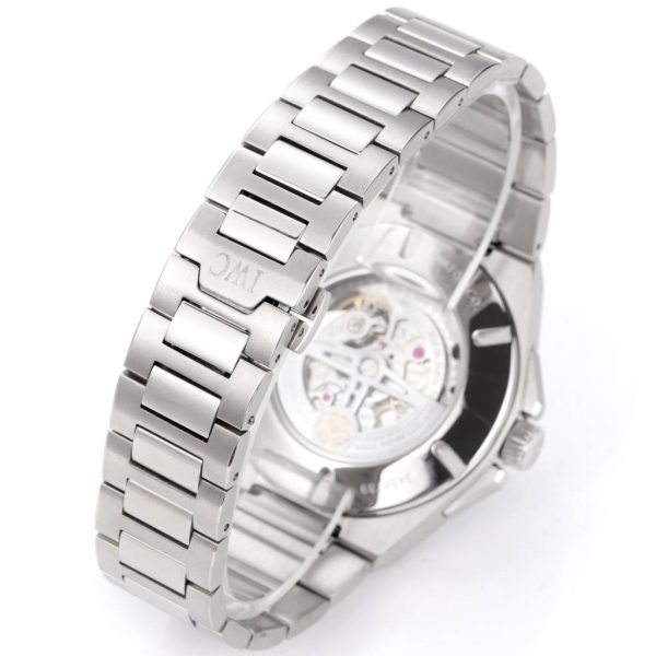 IWC Ingenieur Perpetual Calendar 41 Blue Grid Dial Stainless Steel