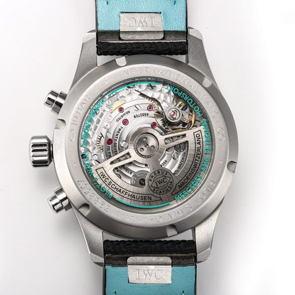 IWC Pilot’s Watch Chronograph 41 Mercedes-AMG PETRONAS Formula One Team Black Woven Strap Edition