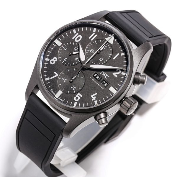 IWC Pilot’s Watch Chronograph 41 TOP GUN Jet Black