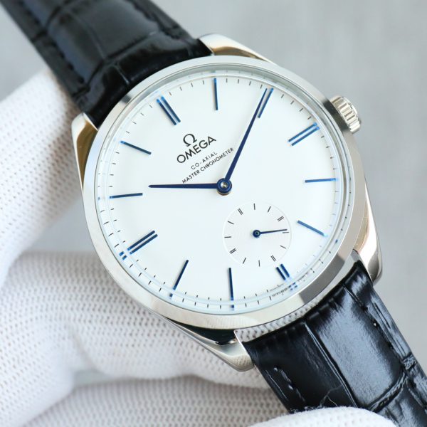Omega De Ville Trésor Small Seconds White Dial ref. 435.13.40.22.06.001