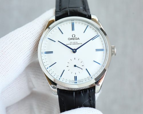 Omega De Ville Trésor Small Seconds White Dial ref. 435.13.40.22.06.001