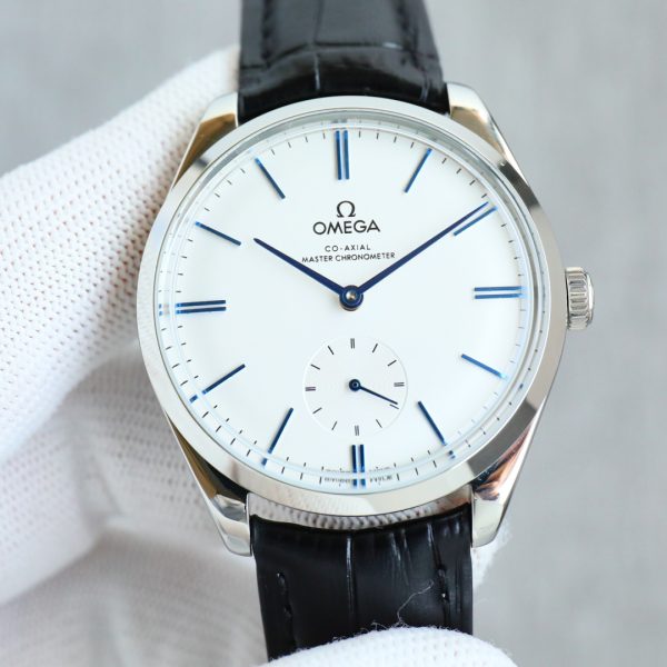 Omega De Ville Trésor Small Seconds White Dial ref. 435.13.40.22.06.001