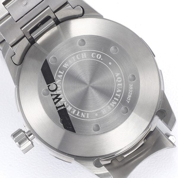 IWC Aquatimer Automatic 2000 Black & Yellow Stainless Steel Bracelet