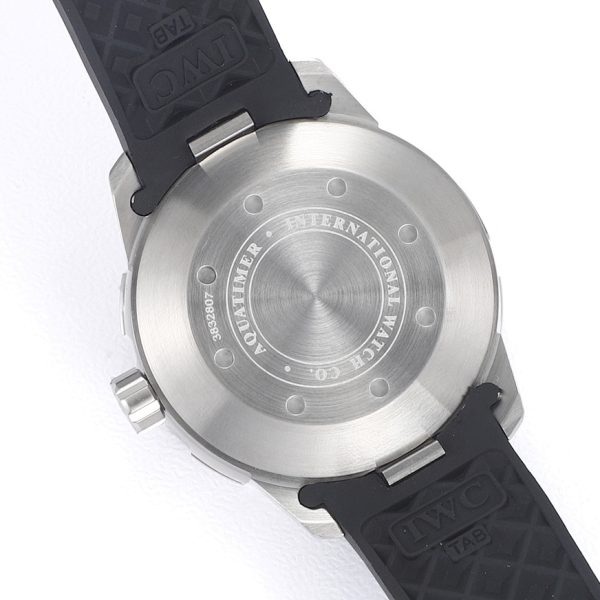 IWC Aquatimer Automatic 2000 White Dial Black Rubber Strap