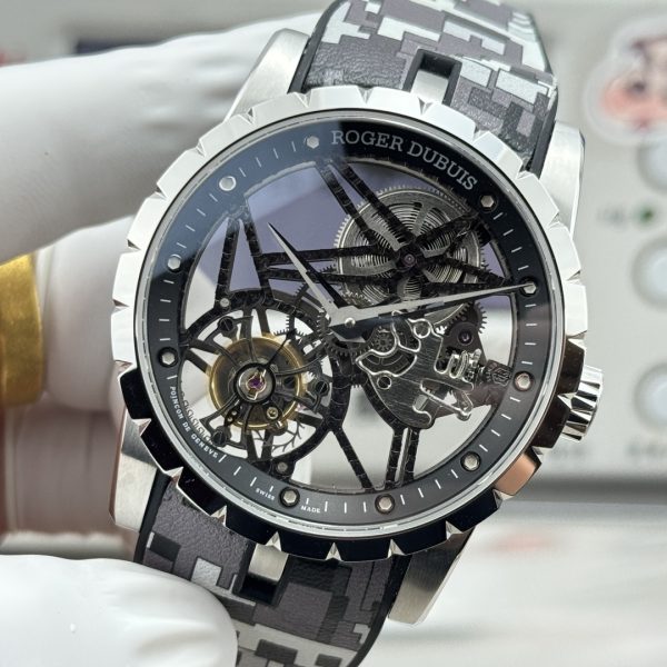Roger Dubuis Excalibur Tourbillon Grey Titanium Skeleton